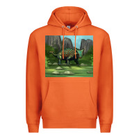 Carrot ankylosaurus tumbler Premium Hoodie - Artiststas