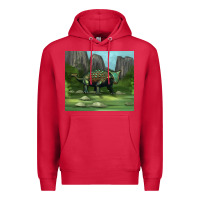 Cardinal ankylosaurus tumbler Premium Hoodie - Artiststas