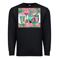 Black nurse coffee cups Premium Sweatshirt - Zillion Design Studio