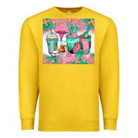 Lemon nurse coffee cups Premium Sweatshirt - Zillion Design Studio