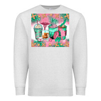 Oatmeal Heather nurse coffee cups Premium Sweatshirt - Zillion Design Studio
