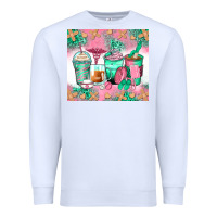 White nurse coffee cups Premium Sweatshirt - Zillion Design Studio