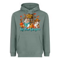 Sage Tis The Season Heavyweight Hoodie - RanaPortraitStore