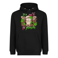 Black Too cute to pinch charolais calf Heavyweight Hoodie - RanaPortraitStore