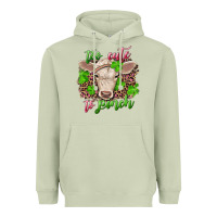 Matcha Too cute to pinch charolais calf Heavyweight Hoodie - RanaPortraitStore