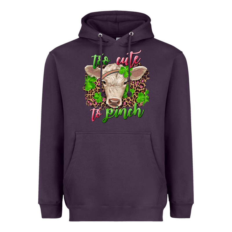 Too Cute To Pinch Charolais Calf Heavyweight Hoodie by RanaPortraitStore | Teevron