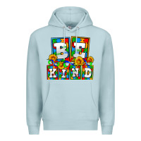 Blue Mist bee kind autism Premium Hoodie - AdoDesignShop