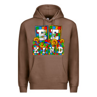 Chestnut bee kind autism Premium Hoodie - AdoDesignShop