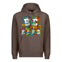 Coffee bee kind autism Premium Hoodie - AdoDesignShop