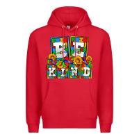 Red bee kind autism Premium Hoodie - AdoDesignShop