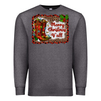 Charcoal Heather merry christmas yall Premium Sweatshirt - RanaPortraitStore