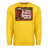 Lemon merry christmas yall Premium Sweatshirt - RanaPortraitStore