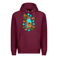 Burgundy gemstone pumpkin fall Premium Hoodie - JahusDesignShop