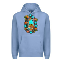 Colony Blue gemstone pumpkin fall Premium Hoodie - JahusDesignShop