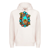 Pale Pink gemstone pumpkin fall Premium Hoodie - JahusDesignShop