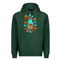 Sports Green gemstone pumpkin fall Premium Hoodie - JahusDesignShop