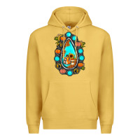 Antique Gold gemstone pumpkin fall Premium Hoodie - JahusDesignShop