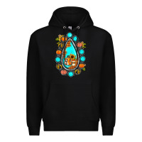 Black gemstone pumpkin fall Premium Hoodie - JahusDesignShop
