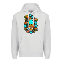 Dove Grey gemstone pumpkin fall Premium Hoodie - JahusDesignShop