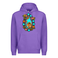 Purple gemstone pumpkin fall Premium Hoodie - JahusDesignShop