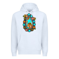 White gemstone pumpkin fall Premium Hoodie - JahusDesignShop