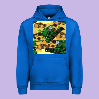 Harvester Seamless Pattern Urban Hoodie Designed By Bundleandbundleshop