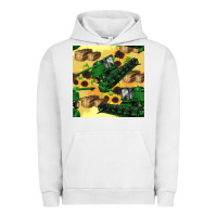 Pigment Lunar Rock harvester seamless pattern Urban Hoodie - BundleAndBundleShop