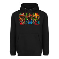 Black gnomigos Heavyweight Hoodie - Zillion Design Studio