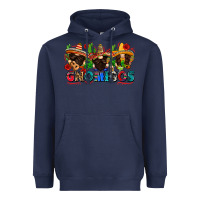 Navy gnomigos Heavyweight Hoodie - Zillion Design Studio