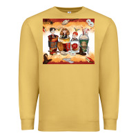 Antique Gold harry coffee cups Premium Sweatshirt - Zillion Design Studio