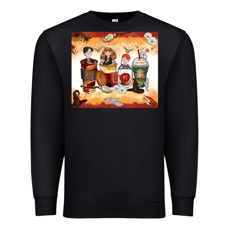 Harry Coffee Cups Premium Sweatshirt by Zillion Design Studio | Teevron