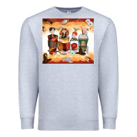 Heather Grey harry coffee cups Premium Sweatshirt - Zillion Design Studio