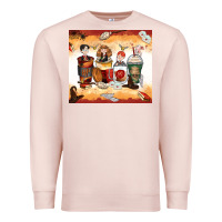 Pale Pink harry coffee cups Premium Sweatshirt - Zillion Design Studio