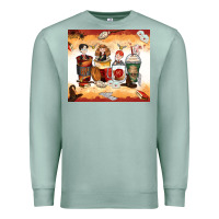 Seafoam harry coffee cups Premium Sweatshirt - Zillion Design Studio