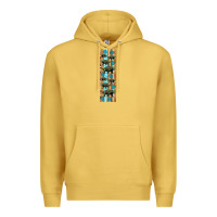 Antique Gold dinosaur ankylosaurus pen wrap Premium Hoodie - Artiststas