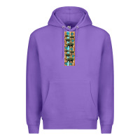 Purple dinosaur ankylosaurus pen wrap Premium Hoodie - Artiststas