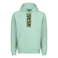 Seafoam dinosaur ankylosaurus pen wrap Premium Hoodie - Artiststas