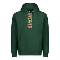 Sports Green dinosaur ankylosaurus pen wrap Premium Hoodie - Artiststas
