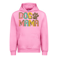 Fuchsia Pink dog mama Urban Hoodie - JahusDesignShop