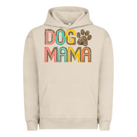 Pigment French Oak dog mama Urban Hoodie - JahusDesignShop