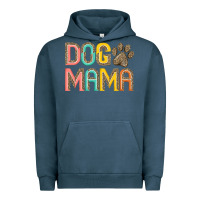Pigment Midnight Navy dog mama Urban Hoodie - JahusDesignShop