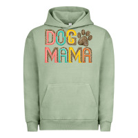 Pigment Oil Green dog mama Urban Hoodie - JahusDesignShop
