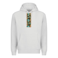 Dove Grey dinosaur ankylosaurus pen wrap Premium Hoodie - Artiststas