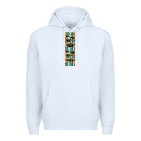 White dinosaur ankylosaurus pen wrap Premium Hoodie - Artiststas