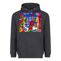 Smoke puerto rico hearts Heavyweight Hoodie - Zillion Design Studio