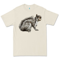 Bone Gray Squirrel Premium Tee - LillyAllenDesigns