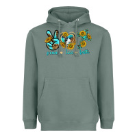 Sage peace love faith Heavyweight Hoodie - texasbilliewilder
