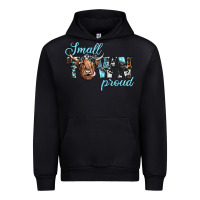 Black small town proud Urban Hoodie - JahusDesignShop