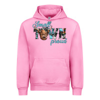 Fuchsia Pink small town proud Urban Hoodie - JahusDesignShop