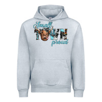 Heather Grey small town proud Urban Hoodie - JahusDesignShop